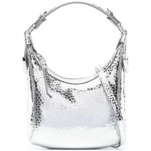 Silver Ss23 Women`s Handbag , female, Sizes: ONE SIZE - By FAR - Modalova