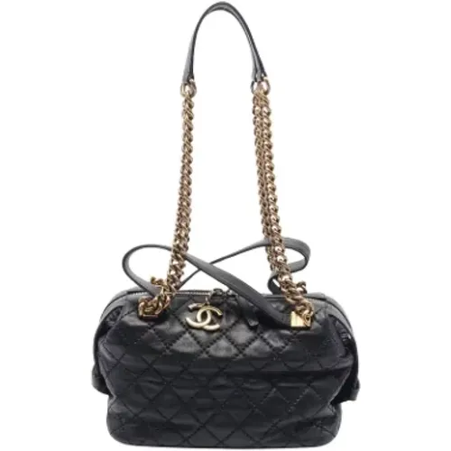 Pre-owned Leather chanel-bags , female, Sizes: ONE SIZE - Chanel Vintage - Modalova