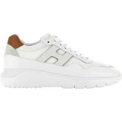 White Sneakers Classic Style , male, Sizes: 9 UK, 10 UK, 5 1/2 UK, 8 1/2 UK, 6 1/2 UK, 8 UK, 5 UK, 6 UK, 7 1/2 UK - Hogan - Modalova