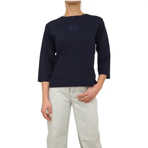 Round-neck Knitwear , female, Sizes: XL - Armani Exchange - Modalova