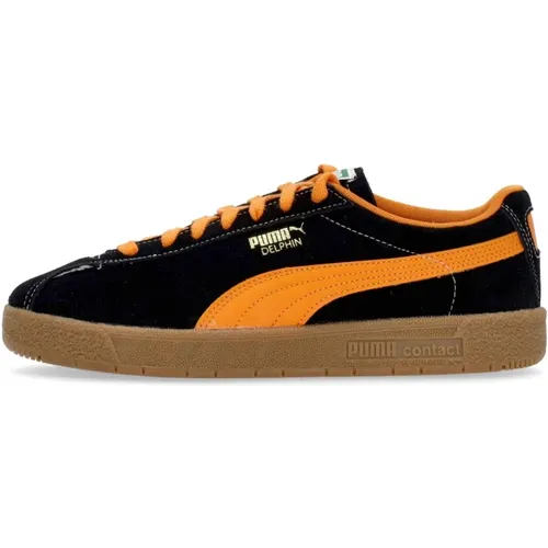 Suede Low Shoe with Lace , male, Sizes: 10 1/2 UK, 11 UK, 8 UK, 6 UK, 7 UK, 9 UK, 8 1/2 UK, 12 UK, 10 UK - Puma - Modalova