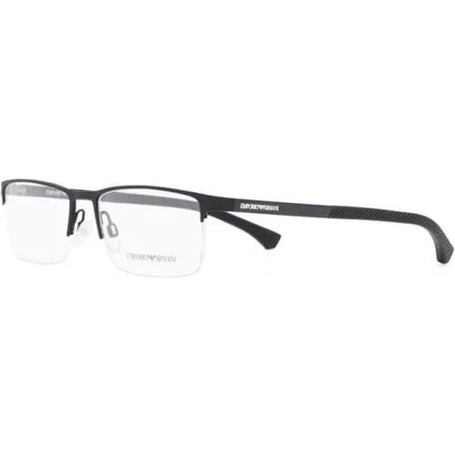 Ea1041 3175 Optical Frame , Herren, Größe: 55 MM - Emporio Armani - Modalova