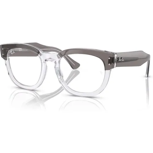 Crystal Grey Eyewear Frames Mega Hawkeye , unisex, Größe: 48 MM - Ray-Ban - Modalova