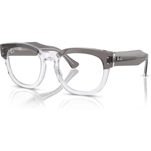 Crystal Grey Eyewear Frames Mega Hawkeye , unisex, Sizes: 50 MM - Ray-Ban - Modalova