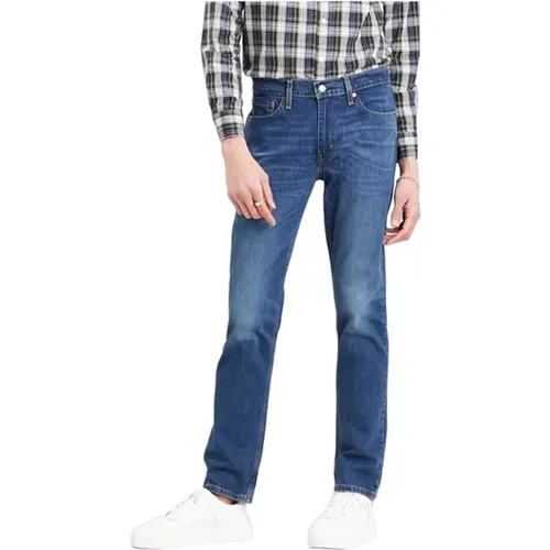 Levi's, Ripped Slim Fit Jeans , Herren, Größe: W38 - Levis - Modalova