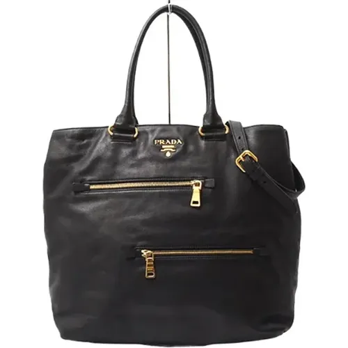 Pre-owned Leather totes , female, Sizes: ONE SIZE - Prada Vintage - Modalova