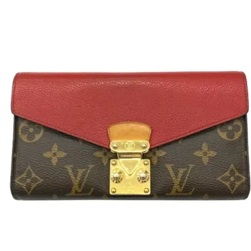 Pre-owned Canvas wallets , female, Sizes: ONE SIZE - Louis Vuitton Vintage - Modalova