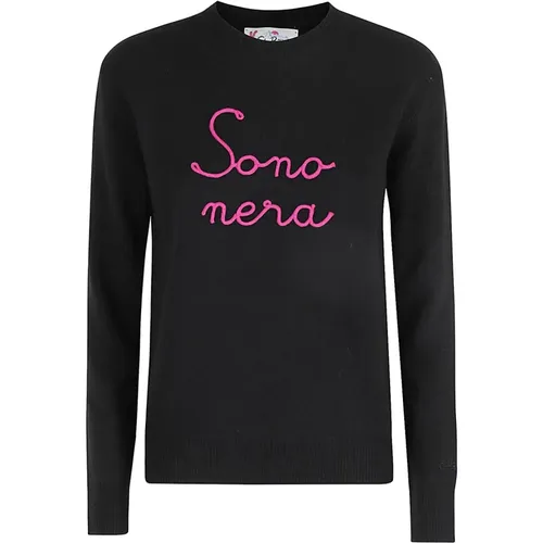 Stylischer Crewneck Sweater , Damen, Größe: L - MC2 Saint Barth - Modalova