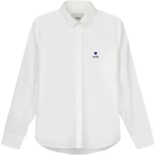 Herz Patch Shirt - Weiß , Herren, Größe: XL - Arte Antwerp - Modalova