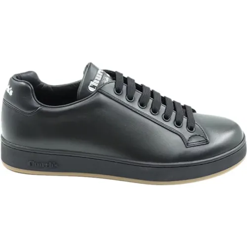 Luxury Calf Leather Sneakers , male, Sizes: 7 UK, 7 1/2 UK, 8 1/2 UK - Church's - Modalova
