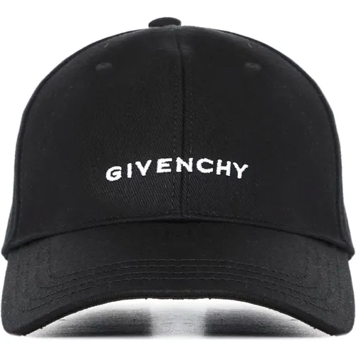 Stilvolle Schwarze Kappe mit Verstellbarem Riemen , Herren, Größe: ONE Size - Givenchy - Modalova