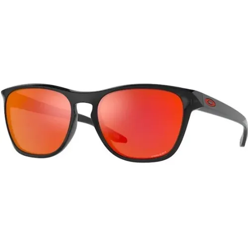 Schwarzer Rahmen Stylische Sonnenbrille - Oakley - Modalova