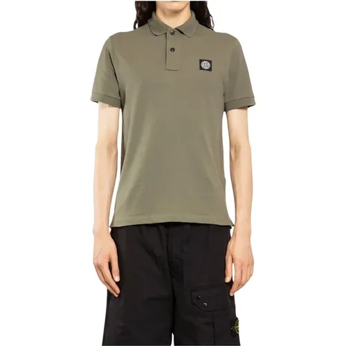 Slim Fit Polo Shirt , Herren, Größe: XL - Stone Island - Modalova