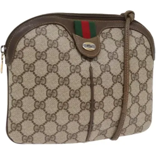 Pre-owned Canvas shoulder-bags , female, Sizes: ONE SIZE - Gucci Vintage - Modalova