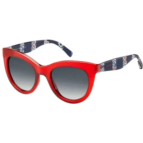 Print Sunglasses TH 1480/O/S , female, Sizes: 51 MM - Tommy Hilfiger - Modalova