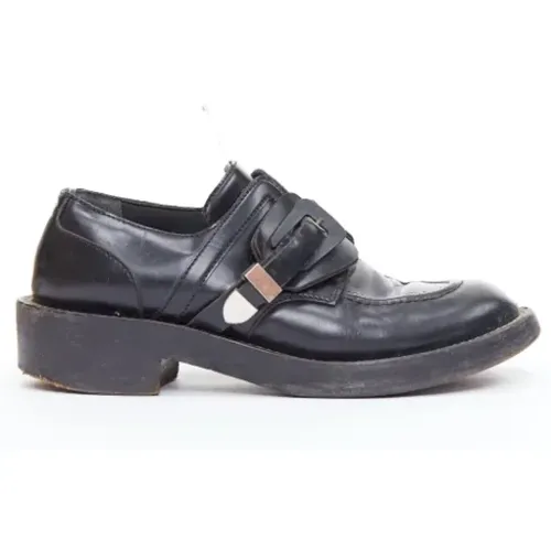 Pre-owned Leather flats , female, Sizes: 6 UK - Balenciaga Vintage - Modalova