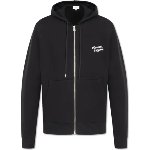 Reißverschluss-Hoodie , Herren, Größe: L - Maison Kitsuné - Modalova