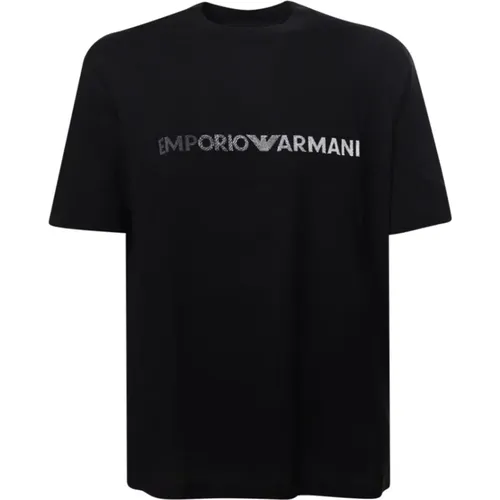 T-shirts and Polos , male, Sizes: XL, 2XL - Emporio Armani - Modalova