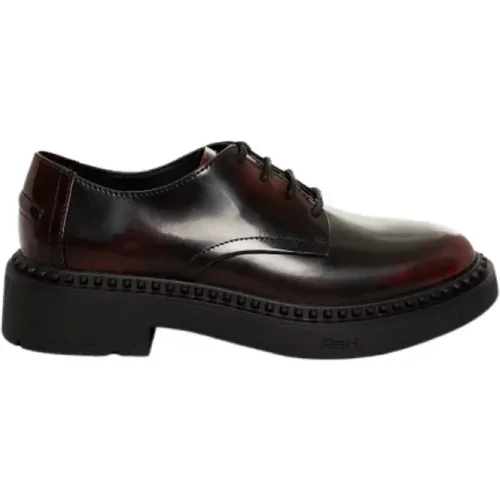 Bordeaux Schnürschuh - Schwarz , Damen, Größe: 37 EU - Ash - Modalova