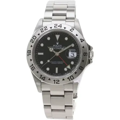 Pre-owned Stainless Steel Rolex Watch , female, Sizes: ONE SIZE - Rolex Vintage - Modalova