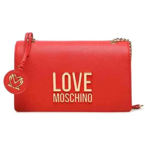 Bonded PU Tasche , Damen, Größe: ONE Size - Love Moschino - Modalova