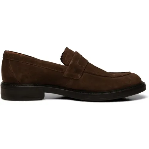 Stanley Suede Loafer - Dark , male, Sizes: 10 UK, 9 UK, 7 UK, 11 UK, 8 UK - Shoe the Bear - Modalova