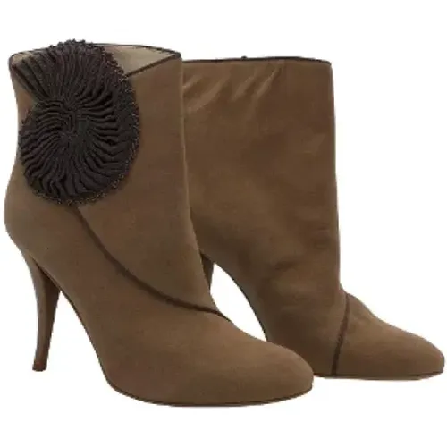 Pre-owned Fabric boots , female, Sizes: 7 UK - Stella McCartney Pre-owned - Modalova