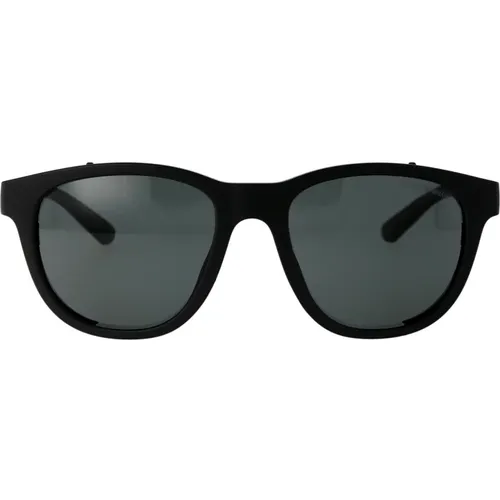 Stylish Sunglasses with Model 0Ea4216U , male, Sizes: 56 MM - Emporio Armani - Modalova