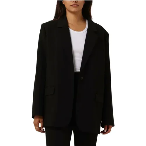 Schwarzer Gale Blazer Damenjacke , Damen, Größe: XL - Modström - Modalova