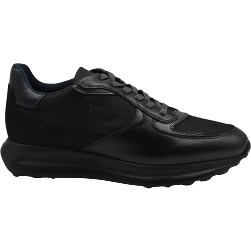 Herrenschuhe Geschnürt Schwarz Aw24 , Herren, Größe: 44 EU - Harmont & Blaine - Modalova