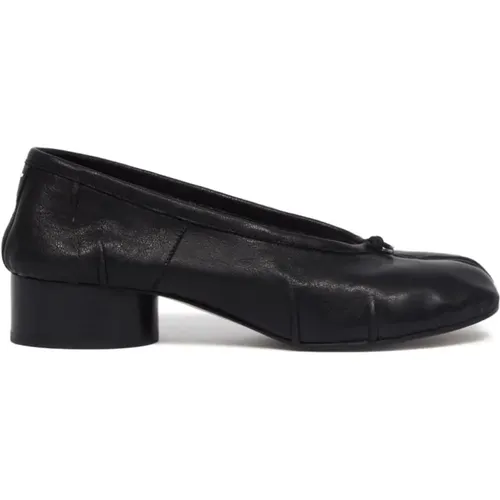 Ballerina Nappa Leather Shoes , female, Sizes: 6 UK, 2 UK, 3 UK, 5 UK - Maison Margiela - Modalova
