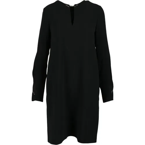 Elegantes Kleid aus Acetat-Polyester-Mix , Damen, Größe: 3XS - Max Mara Studio - Modalova