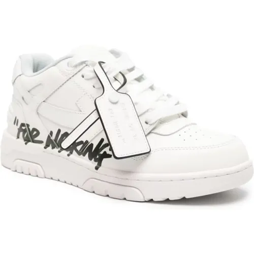Off , Walking Sneakers , male, Sizes: 6 UK - Off White - Modalova