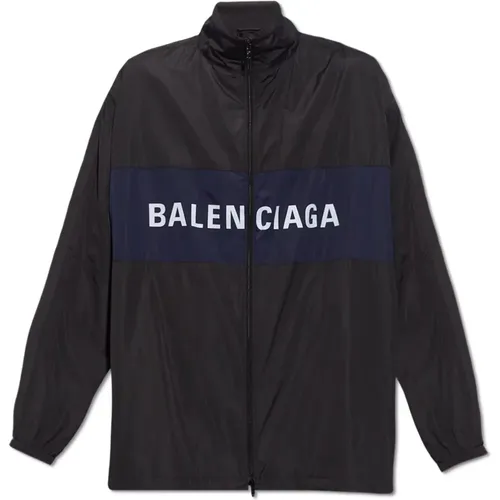 Jacke mit Logo Balenciaga - Balenciaga - Modalova