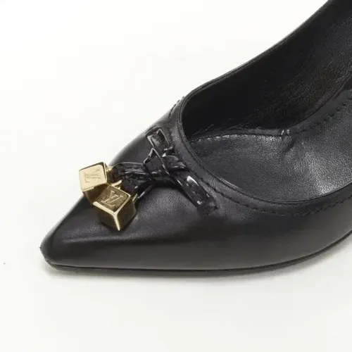 Pre-owned Leder Heels , Damen, Größe: 36 1/2 EU - Louis Vuitton Vintage - Modalova