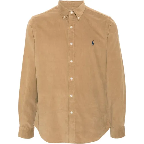 Bronze Langarm Sportshirt - Polo Ralph Lauren - Modalova