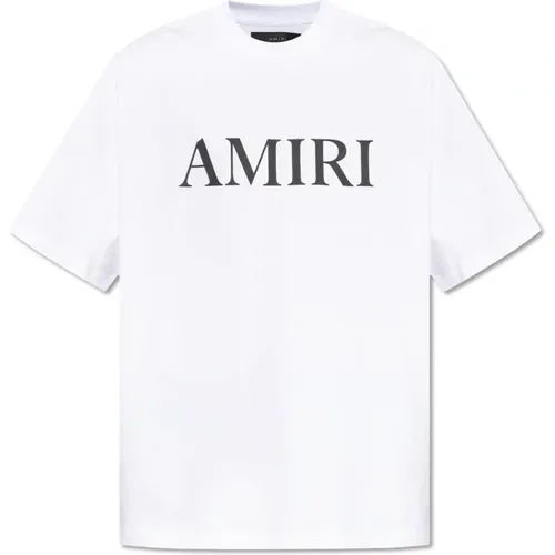 T-shirt with logo , male, Sizes: L, M, 2XL - Amiri - Modalova