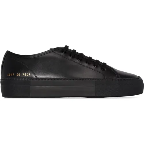 Leather Low Top Sneakers , female, Sizes: 8 UK, 4 UK - Common Projects - Modalova