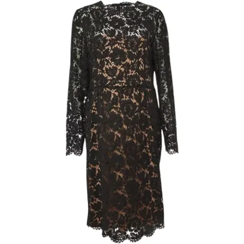 Pre-owned Lace dresses , female, Sizes: L - Valentino Vintage - Modalova