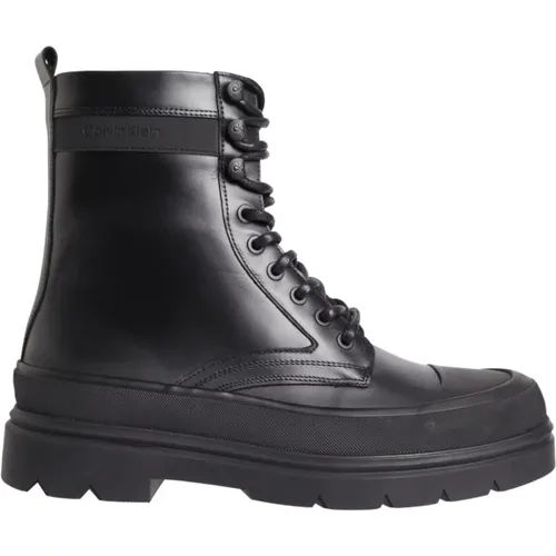 Lace-Up Ankle Boots , male, Sizes: 11 UK, 10 UK, 8 UK, 7 UK, 9 UK, 12 UK - Calvin Klein - Modalova