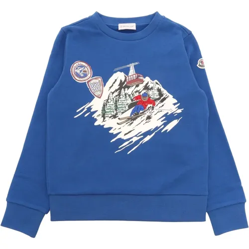 Stilvolles Fleece-Sweatshirt - Moncler - Modalova