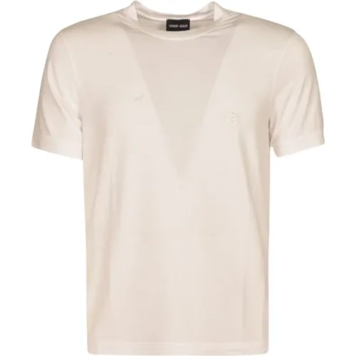 Stilvolle T-Shirts und Polos , Herren, Größe: 2XL - Giorgio Armani - Modalova