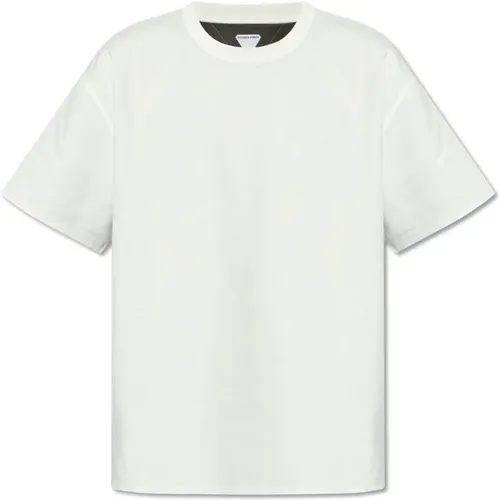 Baumwoll T-Shirt , Herren, Größe: S - Bottega Veneta - Modalova