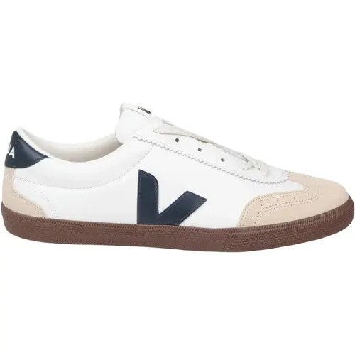 Suede Volley Sneakers /Blue , male, Sizes: 7 UK, 9 UK - Veja - Modalova