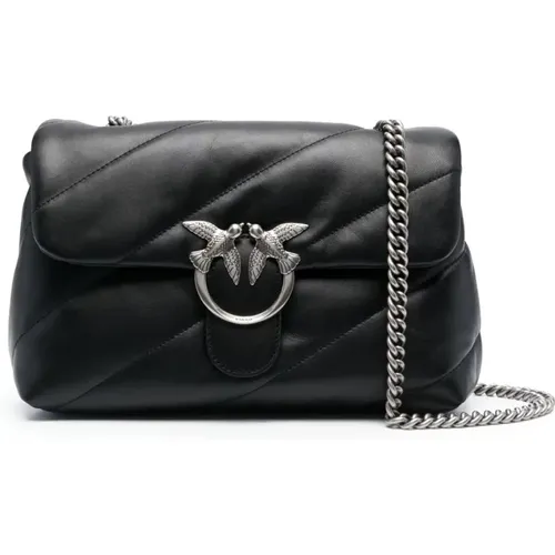 Classic Love Puff Bags , female, Sizes: ONE SIZE - pinko - Modalova