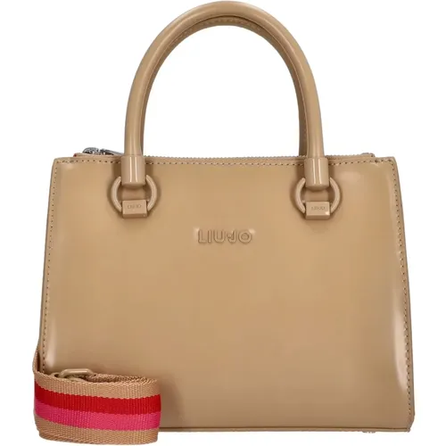 Womens Handbag/Shoulder Bag Manhattan Satchel S Camel , female, Sizes: ONE SIZE - Liu Jo - Modalova