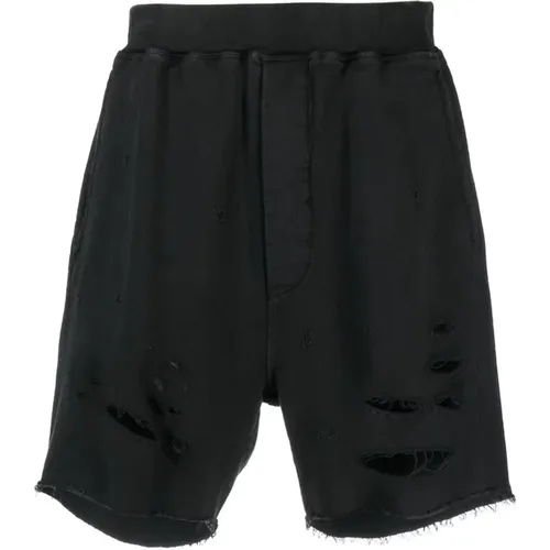 Schwarze Bermuda-Shorts mit Stilvollem Design , Herren, Größe: L - Dsquared2 - Modalova
