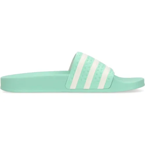 Pulse Mint Slippers for Women , female, Sizes: 5 UK, 4 UK - Adidas - Modalova