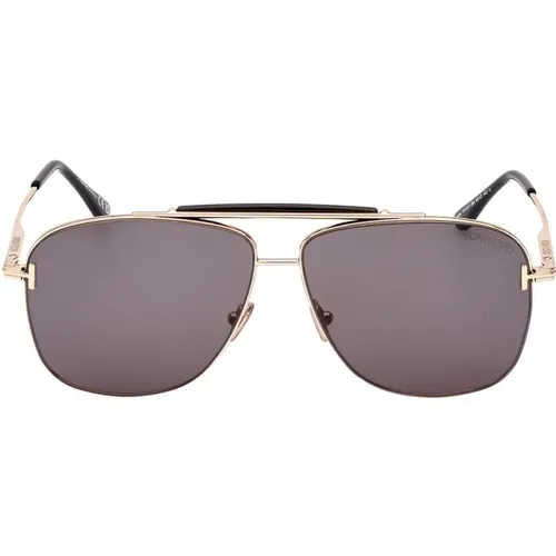 Stylish Sunglasses for Men - JadenLarge , male, Sizes: 60 MM - Tom Ford - Modalova