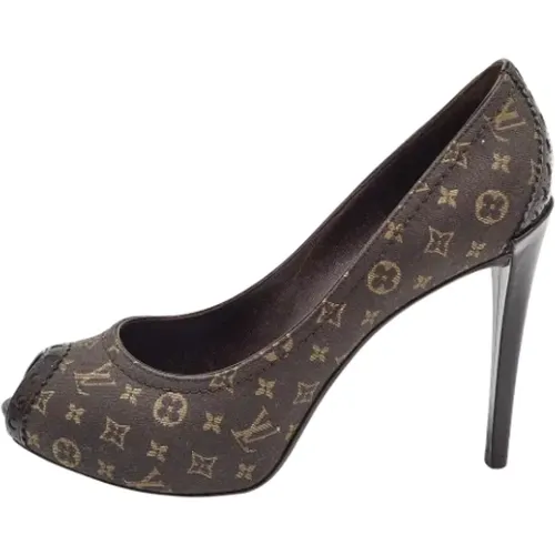 Pre-owned Canvas heels - Louis Vuitton Vintage - Modalova